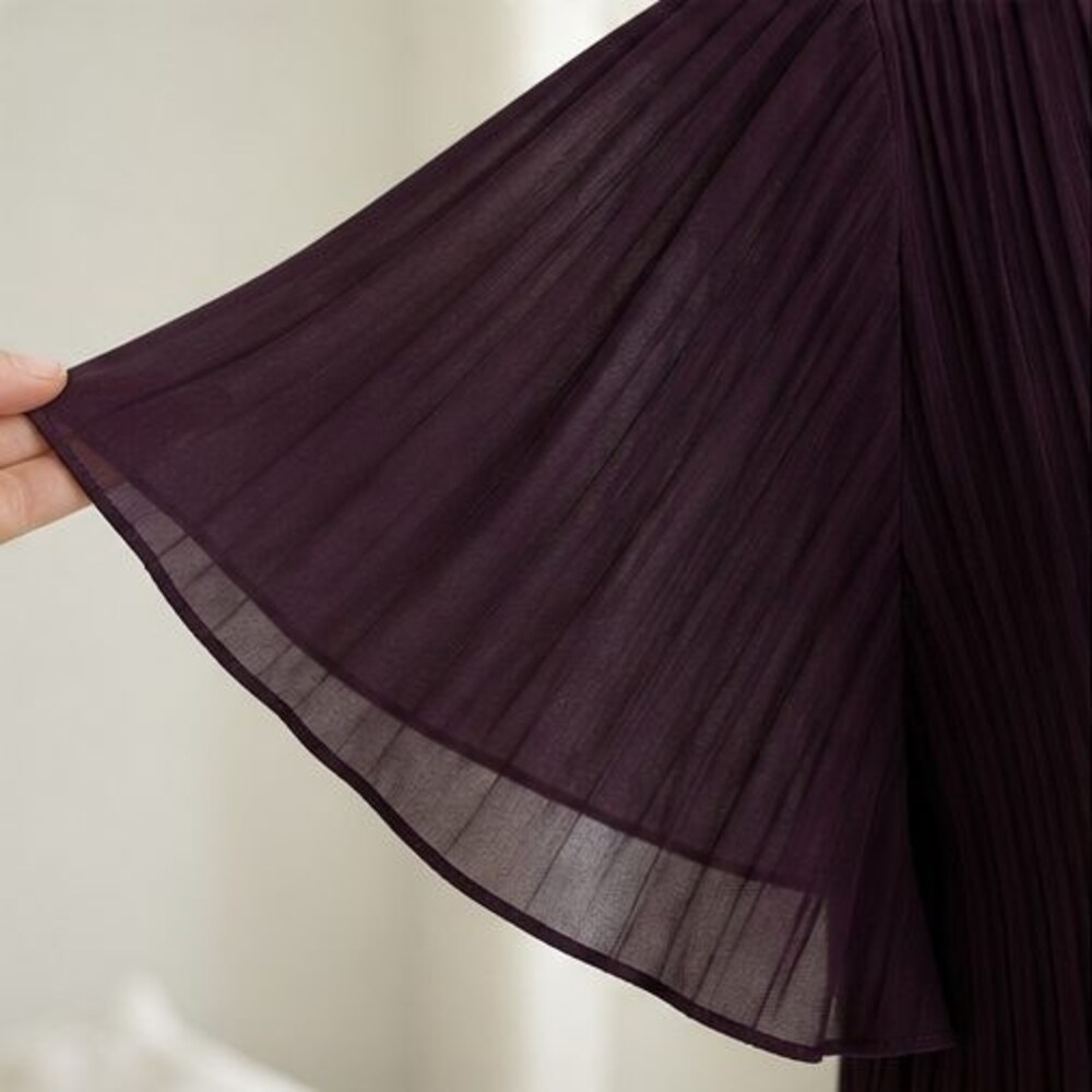 Lilac Lace Trim Top - Picture 5 of 6